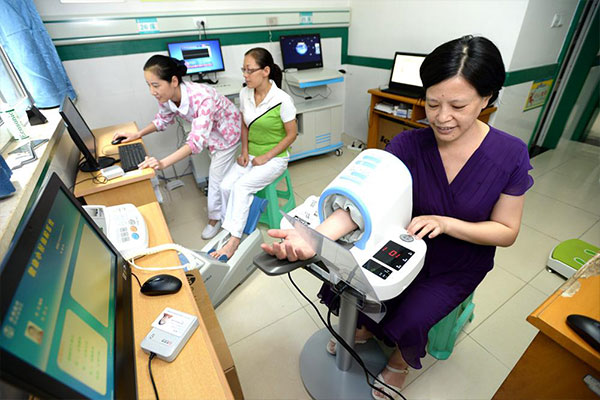 健康一體機體檢多功能測量